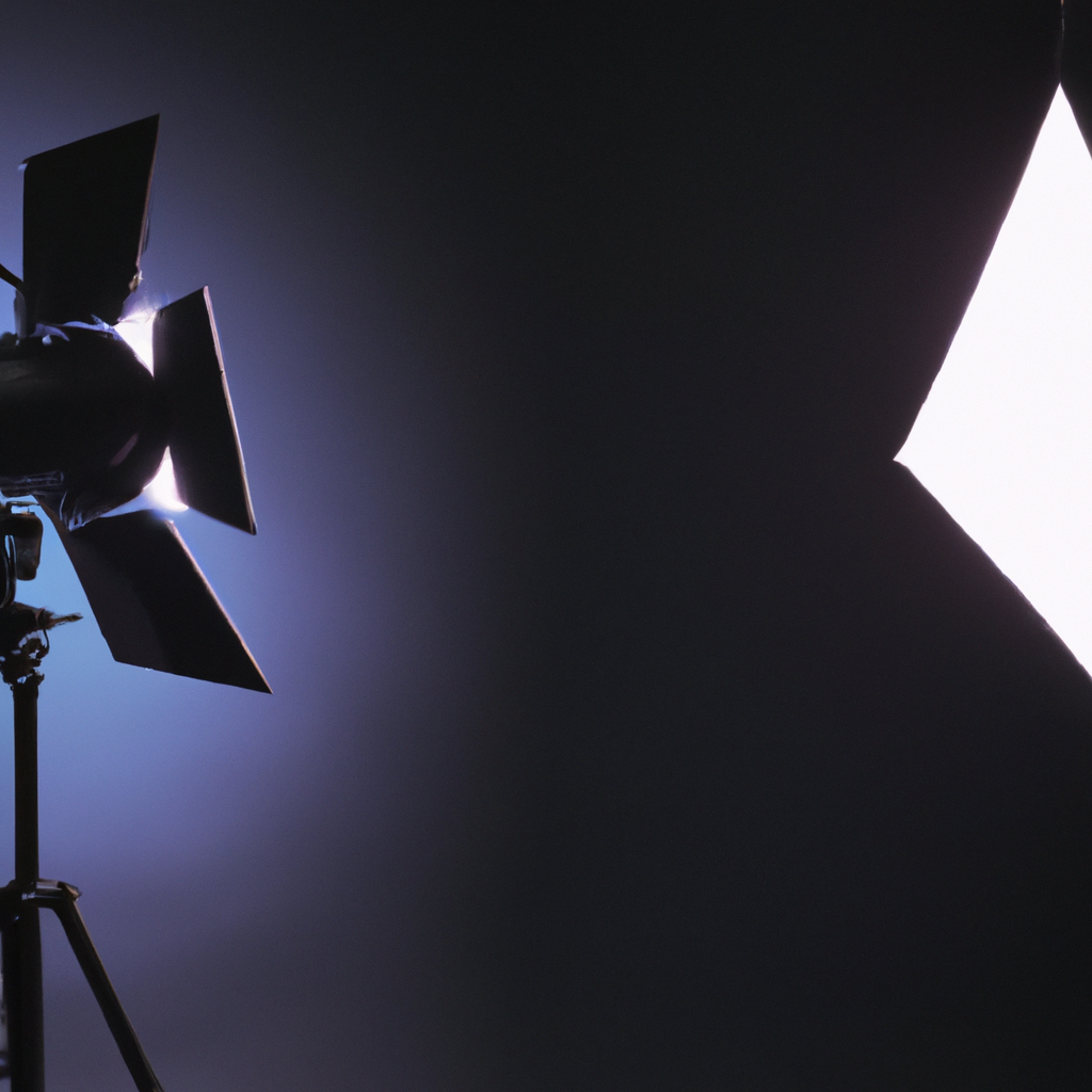 白と自然光のスタジオ風景